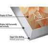 image:imageAmericanflat A4 Picture Frame with ShatterResistant Glass  83x117 Frame with Engineered Wood  Signature Collection  A4 Frames for Tabletop and Wall Display  BlackSilver