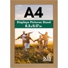 image:imageAmericanflat A4 Picture Frame with ShatterResistant Glass  83x117 Frame with Engineered Wood  Signature Collection  A4 Frames for Tabletop and Wall Display  BlackDark Oak