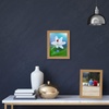 image:imageAmericanflat A4 Picture Frame with ShatterResistant Glass  83x117 Frame with Engineered Wood  Signature Collection  A4 Frames for Tabletop and Wall Display  BlackDark Oak