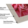 image:imageAmericanflat A4 Picture Frame with ShatterResistant Glass  83x117 Frame with Engineered Wood  Signature Collection  A4 Frames for Tabletop and Wall Display  BlackDriftwood