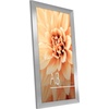 image:imageAmericanflat A4 Picture Frame with ShatterResistant Glass  83x117 Frame with Engineered Wood  Signature Collection  A4 Frames for Tabletop and Wall Display  BlackSilver