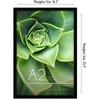 image:imageAmericanflat A4 Picture Frame with ShatterResistant Glass  83x117 Frame with Engineered Wood  Signature Collection  A4 Frames for Tabletop and Wall Display  BlackBlack