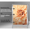 image:imageAmericanflat A4 Picture Frame with ShatterResistant Glass  83x117 Frame with Engineered Wood  Signature Collection  A4 Frames for Tabletop and Wall Display  BlackSilver