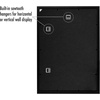 image:imageAmericanflat A4 Picture Frame with ShatterResistant Glass  83x117 Frame with Engineered Wood  Signature Collection  A4 Frames for Tabletop and Wall Display  BlackBlack