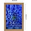 image:imageAmericanflat A4 Picture Frame with ShatterResistant Glass  83x117 Frame with Engineered Wood  Signature Collection  A4 Frames for Tabletop and Wall Display  BlackDark Oak