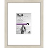 image:imageAmericanflat 11x14 Picture Frame with ShatterResistant Glass  Use as 5x7 Frame with Mat or Display 11x14 Photo Without Mat  Signature Collection  Picture Frames for Wall Display  Black  Shatterresistant glass hangs vertical or horizontal sawtooth hangers included use with or without matLight Wood