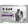 image:imageAmericanflat 14x20 Picture Frame with Polished Plexiglass  Signature Collection  GalleryStyle Frames Made of Engineered Wood  Photo Frame for Wall Display  Black  Polished plexiglass front hangs vertical or horizontal sawtooth hangers included fits photos posters and artSilver