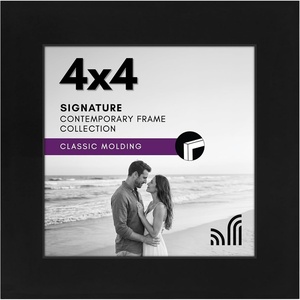 image:imageAmericanflat 14x20 Picture Frame with Polished Plexiglass  Signature Collection  GalleryStyle Frames Made of Engineered Wood  Photo Frame for Wall Display  Black  Polished plexiglass front hangs vertical or horizontal sawtooth hangers included fits photos posters and artBlack