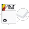 image:imageAmericanflat 10 Piece 5x7 Pre Stretched Blank Canvas Boards with 064 Inch Thick Wooden Frame  100 Cotton Canvas for Painting6 Pack  12x16