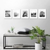 image:imageAmericanflat 11x14 Picture Frame 5Pack  Matted to 8x11  Black  Slim Molding construction Polished plexiglass front hangs vertical or horizontal sawtooth hangers includedWhite