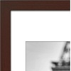 image:imageAmericanflat 11x14 Picture Frame 5Pack  Matted to 8x11  Black  Slim Molding construction Polished plexiglass front hangs vertical or horizontal sawtooth hangers includedMahogany