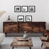 image:imageAmericanflat 11x14 Picture Frame 5Pack  Matted to 8x11  Black  Slim Molding construction Polished plexiglass front hangs vertical or horizontal sawtooth hangers includedBlack