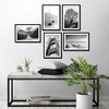 image:imageAmericanflat 11x14 Picture Frame 5Pack  Matted to 8x11  Black  Slim Molding construction Polished plexiglass front hangs vertical or horizontal sawtooth hangers includedBlack