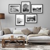image:imageAmericanflat 11x14 Picture Frame 5Pack  Matted to 8x11  Black  Slim Molding construction Polished plexiglass front hangs vertical or horizontal sawtooth hangers includedBlack