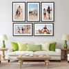 image:imageAmericanflat 11x14 Picture Frame 5Pack  Matted to 8x11  Black  Slim Molding construction Polished plexiglass front hangs vertical or horizontal sawtooth hangers includedBlack