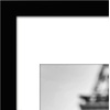 image:imageAmericanflat 11x14 Picture Frame 5Pack  Matted to 8x11  Black  Slim Molding construction Polished plexiglass front hangs vertical or horizontal sawtooth hangers includedBlack