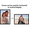 image:imageAmericanflat 11x14 Picture Frame 5Pack  Matted to 8x11  Black  Slim Molding construction Polished plexiglass front hangs vertical or horizontal sawtooth hangers includedBlack