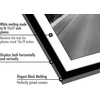 image:imageAmericanflat 11x14 Picture Frame 5Pack  Matted to 8x11  Black  Slim Molding construction Polished plexiglass front hangs vertical or horizontal sawtooth hangers includedBlack