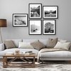 image:imageAmericanflat 11x14 Picture Frame 5Pack  Matted to 8x11  Black  Slim Molding construction Polished plexiglass front hangs vertical or horizontal sawtooth hangers includedBlack