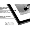 image:imageAmericanflat 11x14 Picture Frame 5Pack  Matted to 8x11  Black  Slim Molding construction Polished plexiglass front hangs vertical or horizontal sawtooth hangers includedBlack