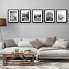image:imageAmericanflat 11x14 Picture Frame 5Pack  Matted to 8x11  Black  Slim Molding construction Polished plexiglass front hangs vertical or horizontal sawtooth hangers includedBlack Pack of 5