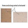image:imageAmericanflat 11x14 Picture Frame 5Pack  Matted to 8x11  Black  Slim Molding construction Polished plexiglass front hangs vertical or horizontal sawtooth hangers includedWhite