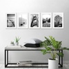 image:imageAmericanflat 11x14 Picture Frame 5Pack  Matted to 8x11  Black  Slim Molding construction Polished plexiglass front hangs vertical or horizontal sawtooth hangers includedWhite