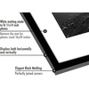 image:imageAmericanflat 11x14 Picture Frame 5Pack  Matted to 8x11  Black  Slim Molding construction Polished plexiglass front hangs vertical or horizontal sawtooth hangers includedBlack