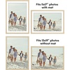 image:imageAmericanflat 11x14 Picture Frame 5Pack  Matted to 8x11  Black  Slim Molding construction Polished plexiglass front hangs vertical or horizontal sawtooth hangers includedNatural Oak