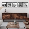 image:imageAmericanflat 11x14 Picture Frame 5Pack  Matted to 8x11  Black  Slim Molding construction Polished plexiglass front hangs vertical or horizontal sawtooth hangers includedBlack