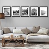 image:imageAmericanflat 11x14 Picture Frame 5Pack  Matted to 8x11  Black  Slim Molding construction Polished plexiglass front hangs vertical or horizontal sawtooth hangers includedBlack