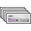 image:imageAmericanflat 11x14 Picture Frame 5Pack  Matted to 8x11  Black  Slim Molding construction Polished plexiglass front hangs vertical or horizontal sawtooth hangers includedBlack