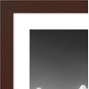 image:imageAmericanflat 11x14 Picture Frame 5Pack  Matted to 8x11  Black  Slim Molding construction Polished plexiglass front hangs vertical or horizontal sawtooth hangers includedMahogany