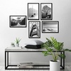 image:imageAmericanflat 11x14 Picture Frame 5Pack  Matted to 8x11  Black  Slim Molding construction Polished plexiglass front hangs vertical or horizontal sawtooth hangers includedBlack