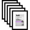 image:imageAmericanflat 11x14 Picture Frame 5Pack  Matted to 8x11  Black  Slim Molding construction Polished plexiglass front hangs vertical or horizontal sawtooth hangers includedBlack