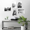 image:imageAmericanflat 11x14 Picture Frame 5Pack  Matted to 8x11  Black  Slim Molding construction Polished plexiglass front hangs vertical or horizontal sawtooth hangers includedWhite