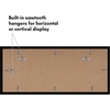image:imageAmericanflat 11x14 Picture Frame 5Pack  Matted to 8x11  Black  Slim Molding construction Polished plexiglass front hangs vertical or horizontal sawtooth hangers includedBlack