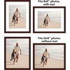 image:imageAmericanflat 11x14 Picture Frame 5Pack  Matted to 8x11  Black  Slim Molding construction Polished plexiglass front hangs vertical or horizontal sawtooth hangers includedMahogany