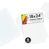 image:imageAmericanflat 12 Pack 9x12 Inch Artist Painting Canvas Panels  100 Cotton Blank Canvas Boards for Acrylic Oil Painting and More6 Pack  18x24