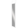 image:imageAmericanflat 15x51 Over The Door Mirror  Hanging Full Length Mirrors with Engineered Wood  Modern Mirror for Bathroom Bedroom Living Room  Mirrors for Wall Display and Home Decor  BlackWhite
