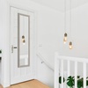 image:imageAmericanflat 15x51 Over The Door Mirror  Hanging Full Length Mirrors with Engineered Wood  Modern Mirror for Bathroom Bedroom Living Room  Mirrors for Wall Display and Home Decor  BlackDriftwood