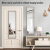 image:imageAmericanflat 15x51 Over The Door Mirror  Hanging Full Length Mirrors with Engineered Wood  Modern Mirror for Bathroom Bedroom Living Room  Mirrors for Wall Display and Home Decor  BlackDriftwood