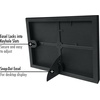 image:imageAmericanflat 5x7 Picture Frame 12Pack  Matted to 4x6  Black  Frontloading design Shatterresistant glass fits photos posters and art12 Pack  With Mat