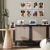 image:imageAmericanflat 5x7 Picture Frame 12Pack  Matted to 4x6  Black  Frontloading design Shatterresistant glass fits photos posters and art12 Pack  With Mat