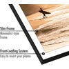image:imageAmericanflat 5x7 Picture Frame 12Pack  Matted to 4x6  Black  Frontloading design Shatterresistant glass fits photos posters and art12 Pack  With Mat