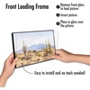 image:imageAmericanflat 5x7 Picture Frame 12Pack  Matted to 4x6  Black  Frontloading design Shatterresistant glass fits photos posters and art12 Pack  Without Mat