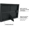 image:imageAmericanflat 5x7 Picture Frame 12Pack  Matted to 4x6  Black  Frontloading design Shatterresistant glass fits photos posters and art12 Pack  Without Mat