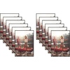 image:imageAmericanflat 5x7 Picture Frame 12Pack  Matted to 4x6  Black  Frontloading design Shatterresistant glass fits photos posters and art12 Pack  Without Mat