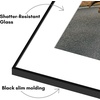 image:imageAmericanflat 5x7 Picture Frame 12Pack  Matted to 4x6  Black  Frontloading design Shatterresistant glass fits photos posters and art2 Pack  With Mat