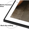 image:imageAmericanflat 5x7 Picture Frame 12Pack  Matted to 4x6  Black  Frontloading design Shatterresistant glass fits photos posters and art3 Pack  With Mat